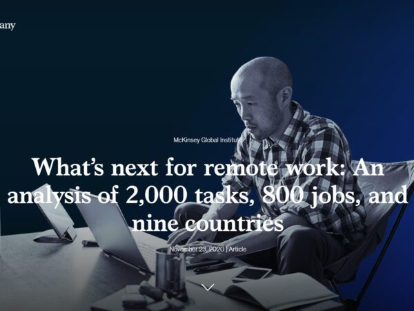 What's next for Remote work, as per MGI